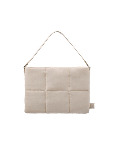 Uno 蓬蓬豆腐方格包 Small